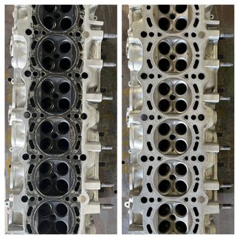 MacK Laser Restoration - Engine block for automotive company: laser cleaning before and after. Easily remove contaminants, preserving surface integrity. - Damage Restoration Near Me - Huntington Park, California MacK Laser Restoration - Engine block for automotive company: laser cleaning before and after. Easily remove contaminants, preserving surface integrity. - Damage Restoration Near Me - Huntington Park, California