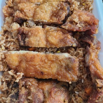 Chinese Feast - Fried chicken steak on rice - Chinese Near Me - Toronto, Ontario