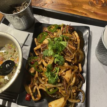 Gao's BBQ & Crab - Squid dish , yum - Chinese Near Me - Flushing, New York