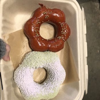 AlimamaTea - Matcha Mochi Donut  Sweet and Savory Mochi Donut - Desserts Near Me - New York, New York