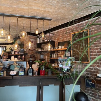 Ost Cafe - a brick wall and ceiling - Coffee & Tea Near Me - New York, New York Ost Cafe - a brick wall and ceiling - Coffee & Tea Near Me - New York, New York