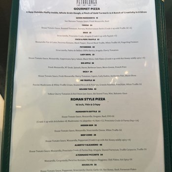 Petralunga - Pizza menu - Pizza Near Me - Miami, Florida