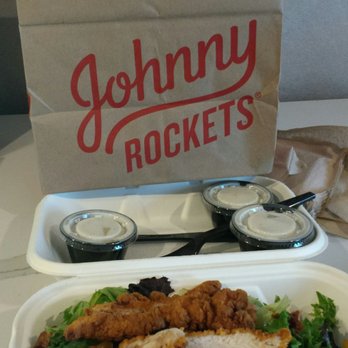 Johnny Rockets - Another great pick before I devoured this perfect salad - Diners Near Me - Reno, Nevada