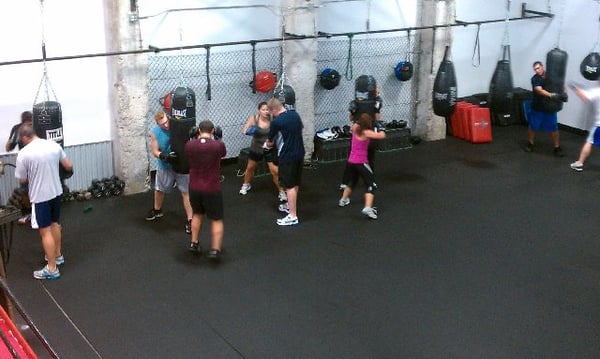 Peter Welch's boxing Gym by null