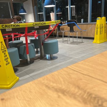 McDonald's - Blocked off more than half the seats - Fast Food Near Me - Naples, Florida McDonald's - Blocked off more than half the seats - Fast Food Near Me - Naples, Florida
