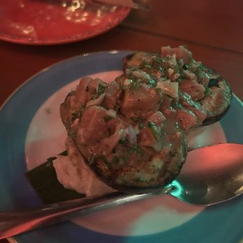 Rockas Jamaican Kitchen - Avocado tuna tar tar - Caribbean Near Me - Playa del Carmen, ROO