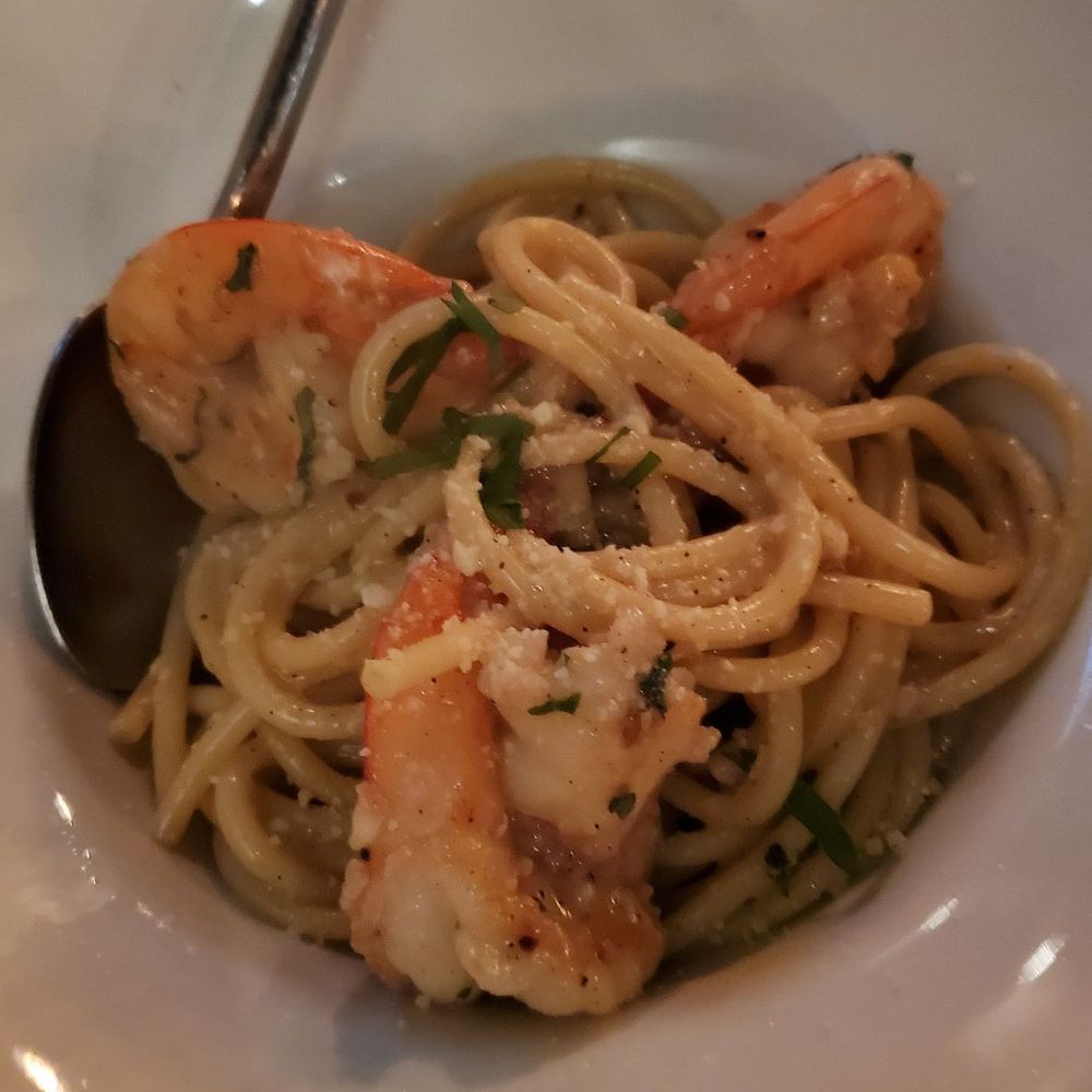 Sono Wood Fired - Cacio e Pepe with shrimp - Pizza Near Me - Norwalk, Connecticut Sono Wood Fired - Cacio e Pepe with shrimp - Pizza Near Me - Norwalk, Connecticut