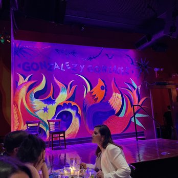 Gonzalez y Gonzalez - The stage with a gorgeous hand painted mural - Mexican Near Me - New York, New York Gonzalez y Gonzalez - The stage with a gorgeous hand painted mural - Mexican Near Me - New York, New York