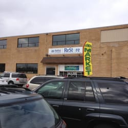 Habitat for Humanity ReStore - You can see the market sign in the lot separate from the Restore sign.