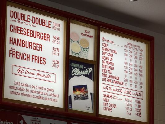 Menu photo 3 In-N-Out Burger Cabazon, CA Menu photo 3 In-N-Out Burger Cabazon, CA