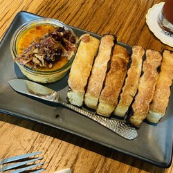 Lucy's Pimento Cheese with bacon onion jam