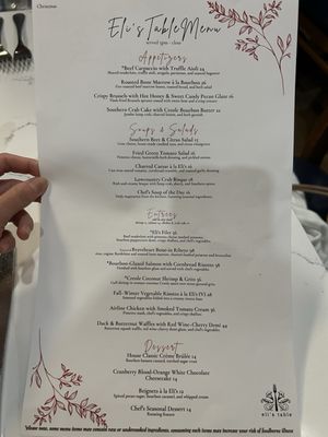 Menu photo 2 Eli's Table Charleston, SC