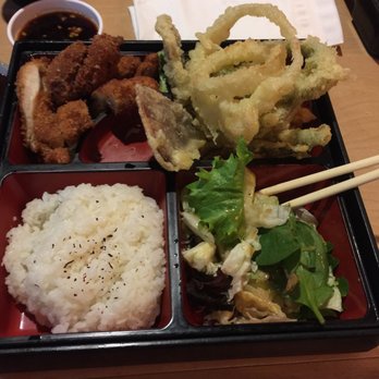 Restaurant Kunio - AA set chicken Katsu and vegetable tempura set! - Japanese Near Me - Waipahu, Hawaii