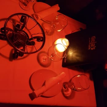 Geja's Cafe - Our table setting when we arrived. - Fondue Near Me - Chicago, Illinois Geja's Cafe - Our table setting when we arrived. - Fondue Near Me - Chicago, Illinois
