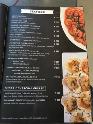 Menu photo 3 Zubuchon Cebu City, CEB
