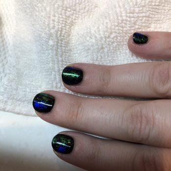 La Luna Nails & Spa - Foil nails! - Nail Salons Near Me - New Braunfels, Texas