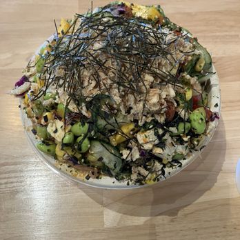 Poké House - San Mateo - Large Build Your Own - Poke Near Me - San Mateo, California