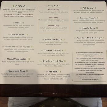 Lemongrass Thai Kitchen - Menu - Thai Near Me - Oviedo, Florida