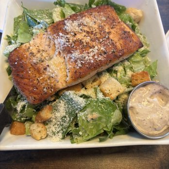 Evolve Brewing by Aces & Ales - Cesar salad with salmon - Beer Bar Near Me - Las Vegas, Nevada