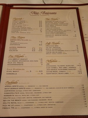 Menu photo 8 Le Bistro Marbeuf Paris, 75