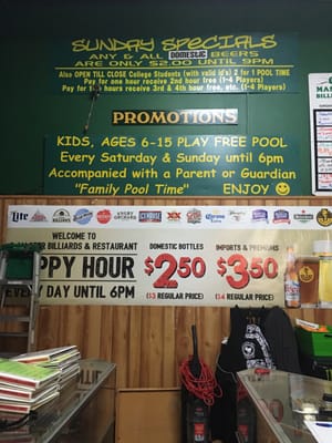 Menu photo 1 Q-Master Billiards Virginia Beach, VA Menu photo 1 Q-Master Billiards Virginia Beach, VA