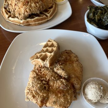 Dame's Chicken and Waffles - A quilted buttercup - New American Near Me - Cary, North Carolina Dame's Chicken and Waffles - A quilted buttercup - New American Near Me - Cary, North Carolina