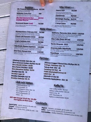 Menu photo 4 V.E.S.P.A Malmö, M