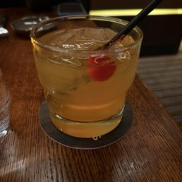 This is their whiskey sour lol...this is wild for Chicago on the river...