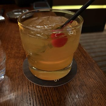 Stetsons Modern Steak + Sushi - This is their whiskey sour lol...this is wild for Chicago on the river... - Sushi Bars Near Me - Chicago, Illinois