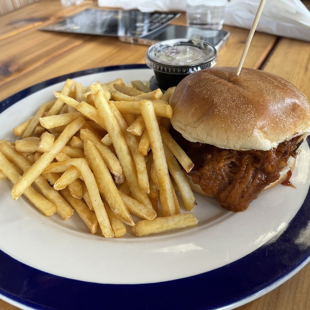 Island Breeze - Pulled pork sandwich - Seafood Near Me - Cherry Grove, New York