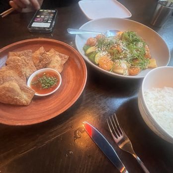 DanDan - Crab Rangoon & sweet and sour shrimp - Asian Fusion Near Me - Milwaukee, Wisconsin