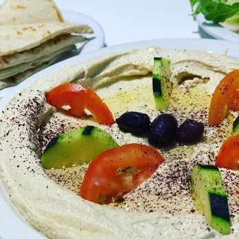 Santorini - Small Hummus Plate - Greek Near Me - Las Cruces, New Mexico Santorini - Small Hummus Plate - Greek Near Me - Las Cruces, New Mexico
