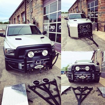 The PAD okc - We can build just about anything here at thePAD! We built this custom bumper set to also receive this custom pull bar we also built. - Metal Fabricators Near Me - Edmond, Oklahoma The PAD okc - We can build just about anything here at thePAD! We built this custom bumper set to also receive this custom pull bar we also built. - Metal Fabricators Near Me - Edmond, Oklahoma