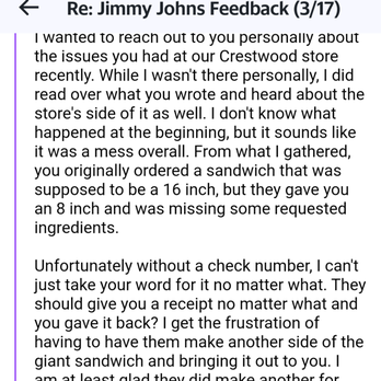 Jimmy John's - a text message from a friend - Sandwiches Near Me - Crestwood, Illinois Jimmy John's - a text message from a friend - Sandwiches Near Me - Crestwood, Illinois