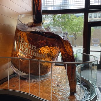 Evan Williams Bourbon Experience - Lobby water fountain is perfect for your tourist photos! - Tours Near Me - Louisville, Kentucky Evan Williams Bourbon Experience - Lobby water fountain is perfect for your tourist photos! - Tours Near Me - Louisville, Kentucky