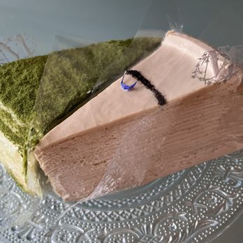 Lady M Cake Boutique - Matcha green tea and Earl grey - Desserts Near Me - San Francisco, California Lady M Cake Boutique - Matcha green tea and Earl grey - Desserts Near Me - San Francisco, California