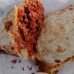 Las Olas Meat Market - Al pastor burrito