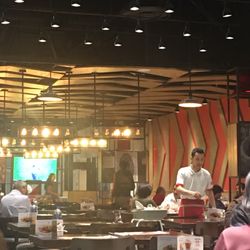 VIPS - Long view of main dining room