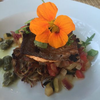 The Mill Cafe - Arctic Char special was beautiful and delicious - Steakhouses Near Me - Thornbury, Ontario