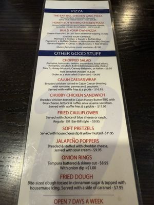 Menu photo 4 Bar-Bill East Rochester, NY Menu photo 4 Bar-Bill East Rochester, NY
