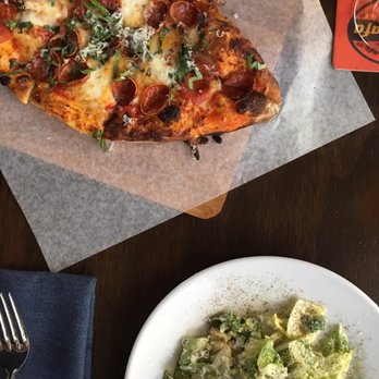 SWeL Restaurant - HH pepperoni pizza and caesar salad - New American Near Me - Seattle, Washington SWeL Restaurant - HH pepperoni pizza and caesar salad - New American Near Me - Seattle, Washington