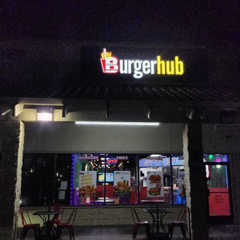 Burger Hub - Outside - Halal Near Me - Sacramento, California Burger Hub - Outside - Halal Near Me - Sacramento, California