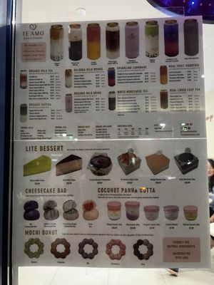 Menu photo 6 TE'AMO Boba Bar Falls Church, VA Menu photo 6 TE'AMO Boba Bar Falls Church, VA