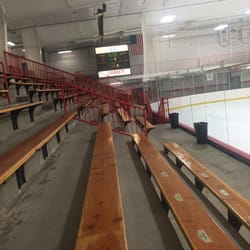 Cornerstone Community Ice Center - Sit here and cheer