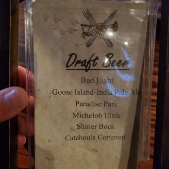 Cornet - Beer menu - Cocktail Bars Near Me - New Orleans, Louisiana Cornet - Beer menu - Cocktail Bars Near Me - New Orleans, Louisiana