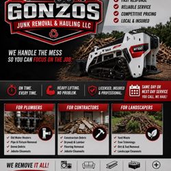 Gonzos Junk Removal & Hauling - 209 361 8860