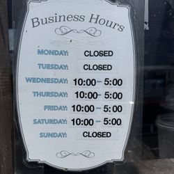 Cracklin Shack - Hours as of May 2025