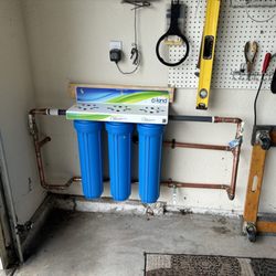 Fosset Plumbing - Kind filtration system installed