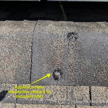 Koolau Roof Tech - Sealed numerous exposed nails on roof - Roofing Near Me Koolau Roof Tech - Sealed numerous exposed nails on roof - Roofing Near Me