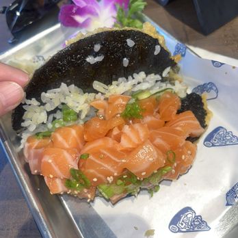 Wave Sushi - Salmon taco - Asian Fusion Near Me - Maitland, Florida Wave Sushi - Salmon taco - Asian Fusion Near Me - Maitland, Florida